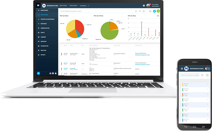 web based preventive maintenance software