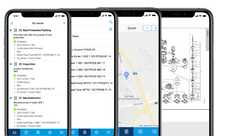 maintenance app for android