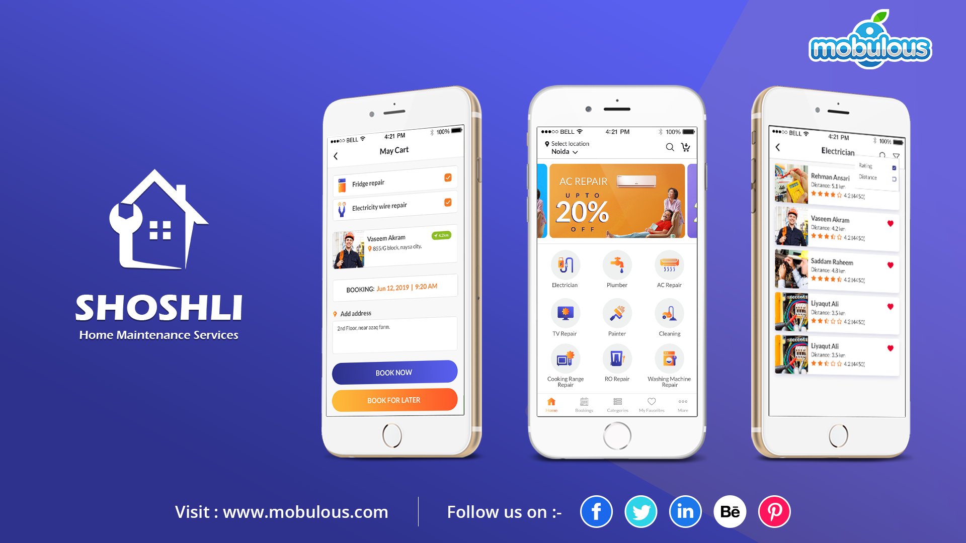 maintenance app for android